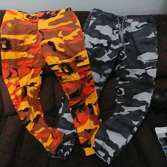 boys camo trousers
